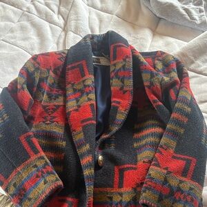 Rhonda Stark Geometric Patterned Jacket